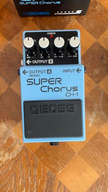 Boss Super Chorus CH-1 (incl. doos) beschikbaar voor biedingen