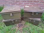 Te koop 4 x legerkistjes, Ophalen, Landmacht, Nederland