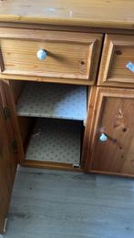 Grenen Buffetkast met Lades en Deuren, Huis en Inrichting, Kasten | Buffetkasten, Gebruikt, 100 tot 150 cm, Ophalen of Verzenden
