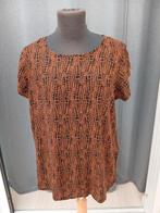 Ladies casual zwart/oranje top maat XXL, Zwart, Maat 46/48 (XL) of groter, Ophalen of Verzenden, Zo goed als nieuw