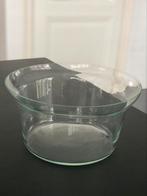 Decoratie schaal glas, Ophalen of Verzenden, Gebruikt