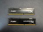 Fury HyperX 16GB 2x, Computers en Software, RAM geheugen, DDR4, Ophalen of Verzenden, Zo goed als nieuw, Desktop