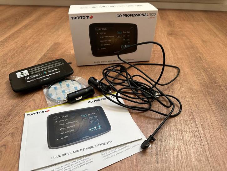 TomTom Go 520 Professional Navigatiesysteem, Auto diversen, Autonavigatie, Gebruikt, Ophalen of Verzenden