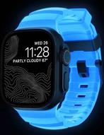 Nieuwe Nomad Rocky Point Band - Icy Blue Glow Apple Watch., Bandje, Apple Watch ⌚️, Nieuw, Ophalen of Verzenden