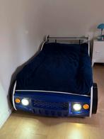 Raceauto Bed met verlichting!, Kinderen en Baby's, Kinderkamer | Bedden, Ophalen, 85 tot 100 cm, Zo goed als nieuw, Lattenbodem