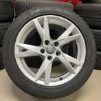 Audi A4 winter wielen, Ophalen, Gebruikt, Banden en Velgen, 17 inch