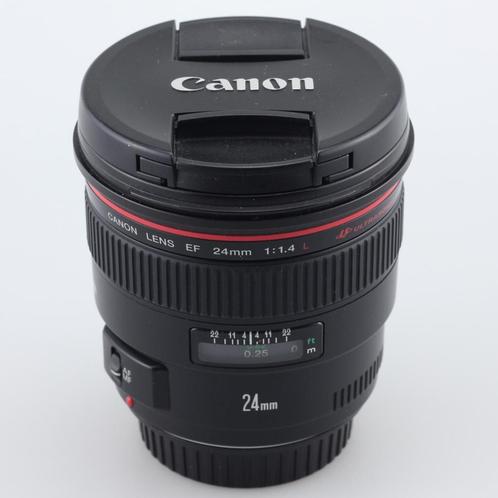 Canon EF Lens 24MM 1:1.4 L USM Ultrasonic, Audio, Tv en Foto, Fotografie | Lenzen en Objectieven, Zo goed als nieuw