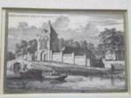 gravure Generaliteits Kruitmagazijn Staten van Holland Delft, Antiek en Kunst, Kunst | Etsen en Gravures, Ophalen