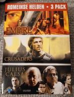 3-pack Dvd's Romeinse tijd Empire-Crusaders-Julias Caesar, Cd's en Dvd's, Vanaf 12 jaar, Ophalen of Verzenden, Zo goed als nieuw