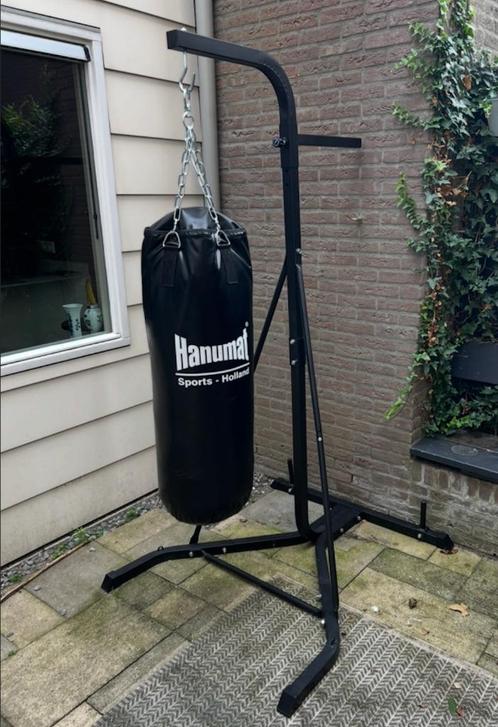 Hanumat bokszak 100cm met frame 177-193 cm, Sport en Fitness, Boksen, Zo goed als nieuw, Bokszak, Ophalen