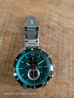 Mooie herenhorloge, Sieraden, Tassen en Uiterlijk, Horloges | Heren, Overige merken, Staal, Staal, Ophalen of Verzenden