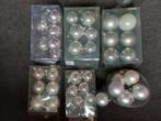 Partij zilveren kerstballen kerst bal zilver, Ophalen of Verzenden, Nieuw