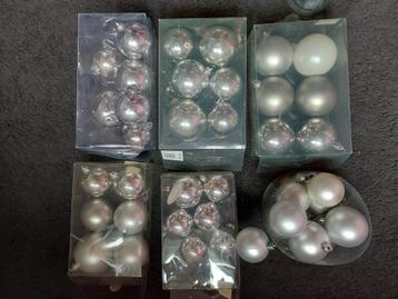 Partij zilveren kerstballen kerst bal zilver beschikbaar voor biedingen