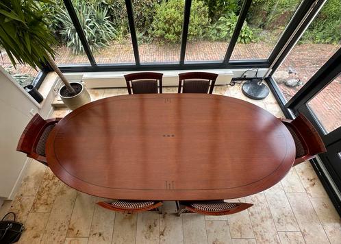 Schuitema decoforma eetkamertafel ovaal UNIEK model, Huis en Inrichting, Complete eetkamers, Zo goed als nieuw, Ophalen of Verzenden