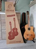 Ortega Feel Series RCE159SN Slim Neck Naturel Met Gigbag, Ophalen, Zo goed als nieuw, Akoestische gitaar