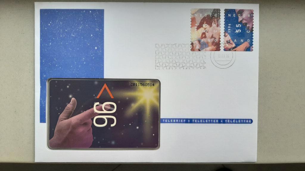 Telebrief kerst 1996 PTT, Verzamelen, Telefoonkaarten, Ophalen of Verzenden, Nederland