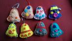 Hangemaakte vilten kerstklokjes, allemaal verschillend, Diversen, Kerst, Ophalen of Verzenden, Nieuw
