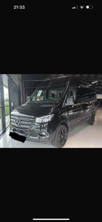 Mercedes-Benz Sprinter GB 315 CDI 150pk L2 RWD 9G-TRONIC, Auto's, Automaat, Achterwielaandrijving, 4 cilinders, Zwart