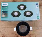 1x Philips IP65 inbouwspot Dive, badkamer, zwart, Modern, industrieel, Metaal of Aluminium, Nieuw, Ophalen of Verzenden