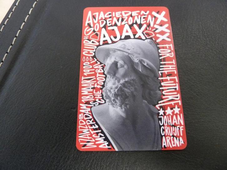 Seizoenkaart AJAX 2023-2024 Collectors pas, lastig te vinden, Verzamelen, Sportartikelen en Voetbal, Zo goed als nieuw, Overige typen