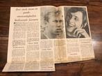 Voetbal krantenartikel Nederlands Elftal dec1970 oa Cruijff, Verzamelen, Sportartikelen en Voetbal, Verzenden, Gebruikt