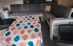 Stevige Lounge bank steigerhout, Ophalen, Gebruikt, 6 zitplaatsen, Steigerhout
