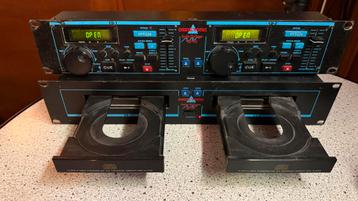 Dubbele cd-speler met bedieningspaneel Omnitronic cdp 440 beschikbaar voor biedingen