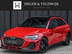 Audi A3 Sportback 45 TFSI e S EDITION COMPETITION | BLACK OP, Auto's, 4 cilinders, Leder en Stof, Origineel Nederlands, Bedrijf
