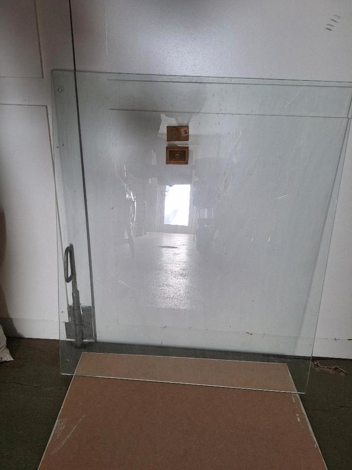 hardglazen raam , voorzetraam 76 x 66 cm. draaibaar, Doe-het-zelf en Verbouw, Glas en Ramen, Zo goed als nieuw, Overige typen