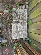 Gratis stoeptegels en grindtegels, Tuin en Terras, Tegels en Klinkers, Ophalen, Gebruikt, 5 tot 10 m², Beton