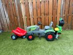 Fendt Traptrekker met Kraan en aanhangwagen., Kinderen en Baby's, Speelgoed | Buiten | Voertuigen en Loopfietsen, Ophalen, Gebruikt