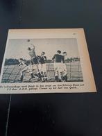Knipsel voetbalwedstrijd Quick A.D.O. Den Haag 1940, Verzamelen, Sportartikelen en Voetbal, Ophalen of Verzenden, Gebruikt, Overige binnenlandse clubs