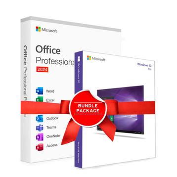 Windows 10 Pro + Office Pro Plus 2024  beschikbaar voor biedingen