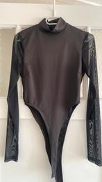 Fashion Nova Body met Mesh Mouwen - Nieuw, Maat 38/40 (M), Zwart, Nieuw, Ophalen of Verzenden