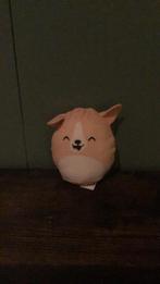 Hond knuffeltje klein, Ophalen, Zo goed als nieuw, Steen, Aardewerk of Keramiek, Dier