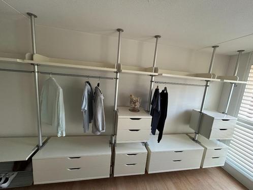 IKEA Stolmen kledingkast, Huis en Inrichting, Kasten | Kledingkasten, Gebruikt, 200 cm of meer, 50 tot 75 cm, Met plank(en), Overige houtsoorten