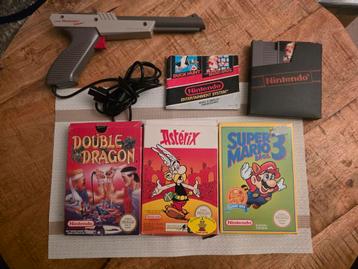 Nintendo NES Games + Zapper - Klassiekers! beschikbaar voor biedingen