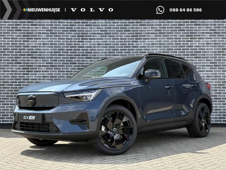 Volvo EX40 Single Motor Extended Range Ultra Black Ed. 82 kW, Auto's, Volvo, Bedrijf, Te koop, Overige modellen, 360° camera, ABS
