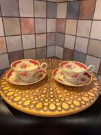 Old English Grosvenor China,J en G,2 antieke kop en schotel, Ophalen of Verzenden