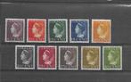 Curaçao 1947. NVPH 168 t/m 177, Ongebruikt., Verzenden, Postfris
