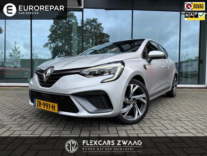 Renault Clio 1.3 TCe R.S. Line - Automaat - Navi groot Media, Auto's, Renault, Bedrijf, Te koop, Clio, 360° camera, ABS, Airbags