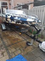 Leuke Speedboot met 8pk Parsun + Trailer, Watersport en Boten, Buiten- en Binnenboordmotoren, 5 tot 10 pk, Viertaktmotor, Ophalen of Verzenden