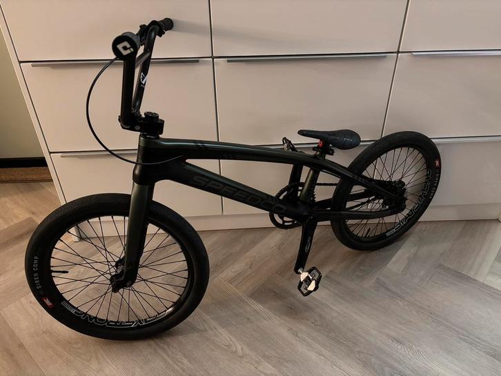 BMX speedco velox carbon fiets, Fietsen en Brommers, Fietsen | Crossfietsen en BMX, Zo goed als nieuw, 16 tot 20 inch, Aluminium