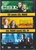 CSI Miami meets CSI New York - DVD, Cd's en Dvd's, Dvd's | Tv en Series, Vanaf 12 jaar, Verzenden, Zo goed als nieuw, Thriller