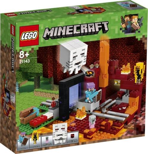 21143 LEGO Minecraft: Het Onderwereldportaal -Nieuw in doos, Kinderen en Baby's, Speelgoed | Duplo en Lego, Nieuw, Lego, Complete set