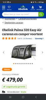 Voortent Obelink palma 320 easy air, Caravans en Kamperen, Tenten, Ophalen of Verzenden, Zo goed als nieuw