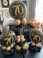 Ballon decoratie 70 jaar, Hobby en Vrije tijd, Feestartikelen, Ophalen, Zo goed als nieuw, Versiering, Verjaardag