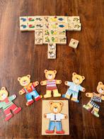 Drie kinder puzzels een is een dubbel zie foto, Ophalen of Verzenden, Zo goed als nieuw