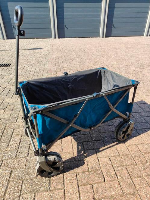 ❗VERKOCHT❗Grote Bolderkar van Red Wood blauw, Caravans en Kamperen, Bolderkarren, Gebruikt, Opvouwbaar, Ophalen of Verzenden