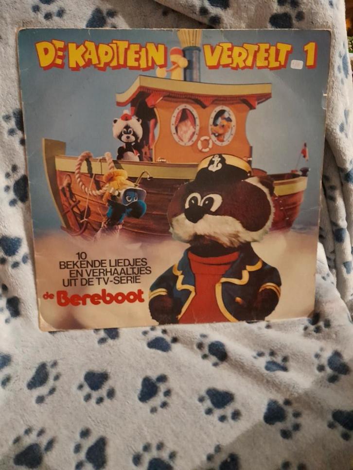 De Kapitein Vertelt 1 - Bereboot LP, Cd's en Dvd's, Vinyl | Kinderen en Jeugd, Gebruikt, Muziek, Tot 2 jaar, 3 tot 5 jaar, 6 tot 9 jaar